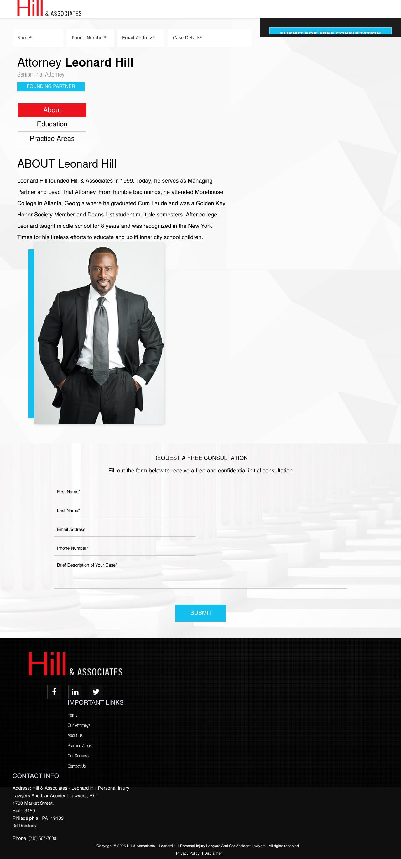 Hill & Associates, P.C. - Philadelphia PA Lawyers
