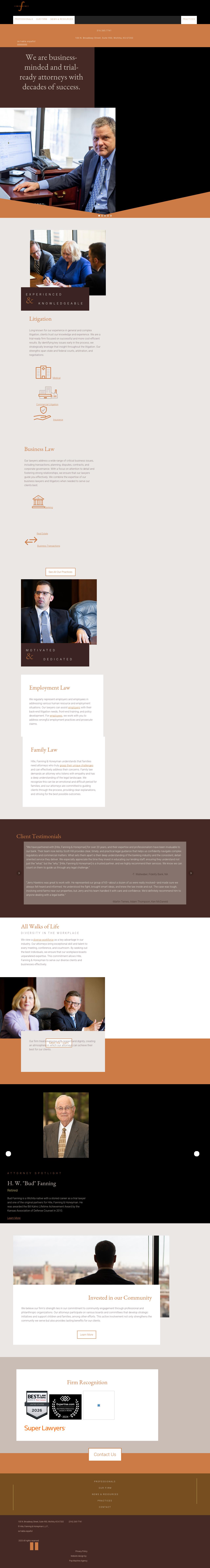 Hite Fanning & Honeyman LLP - Wichita KS Lawyers