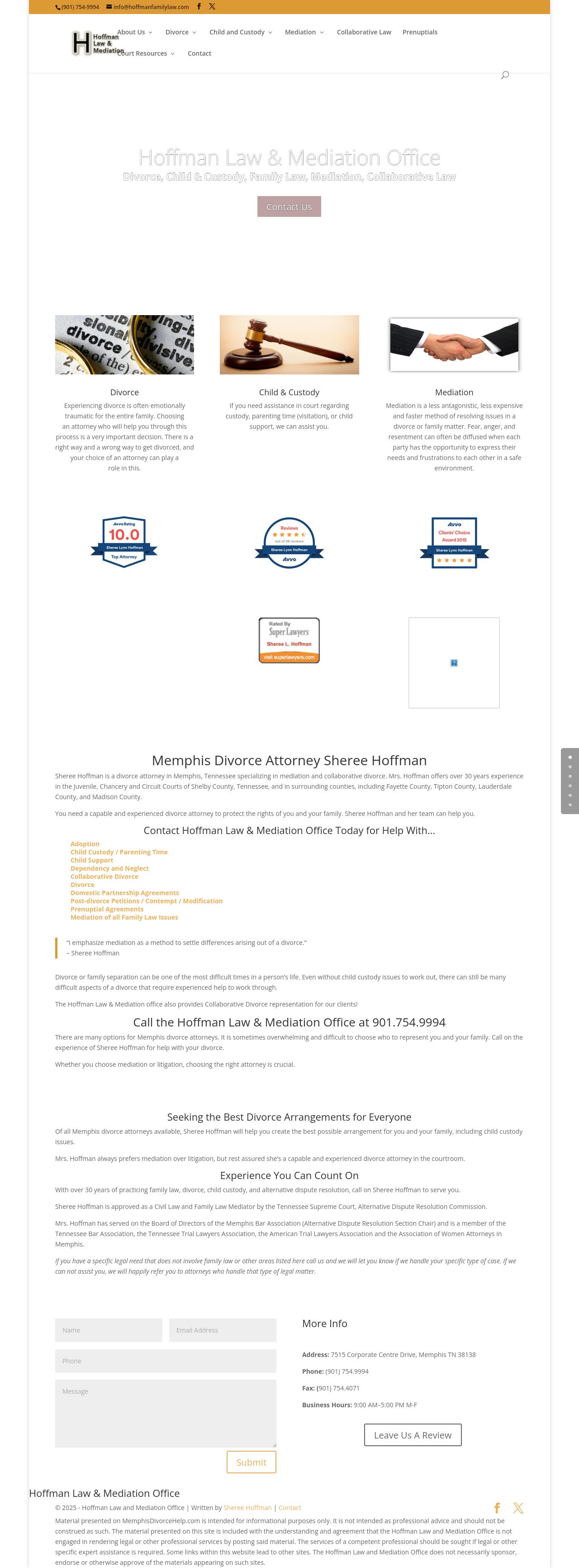 Hoffman Law & Mediation Office - Memphis TN Lawyers