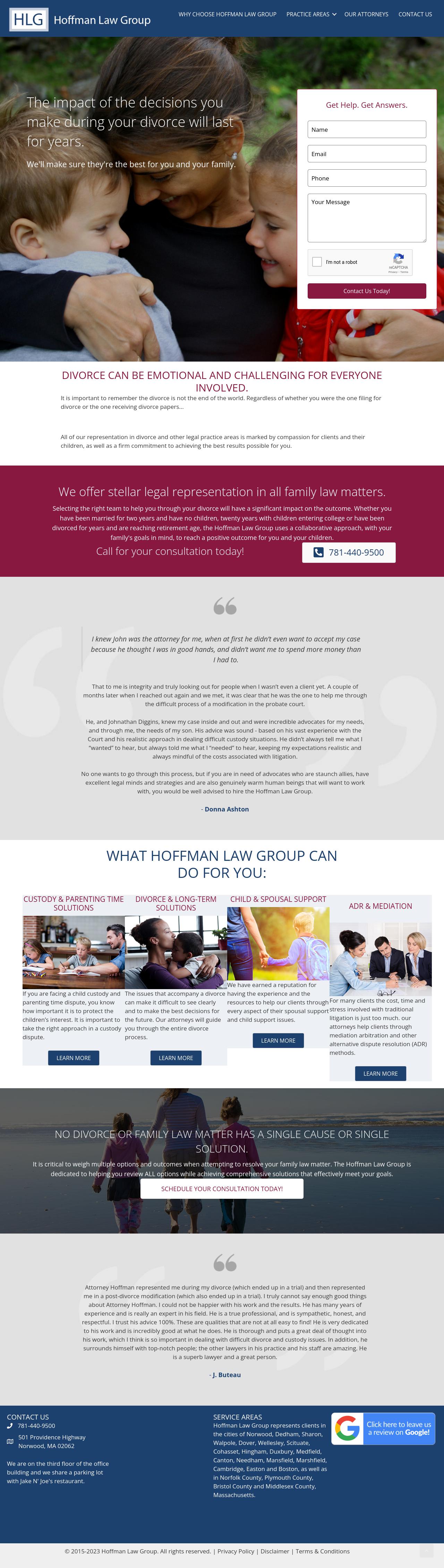 Hoffman Law Group - Norwood MA Lawyers
