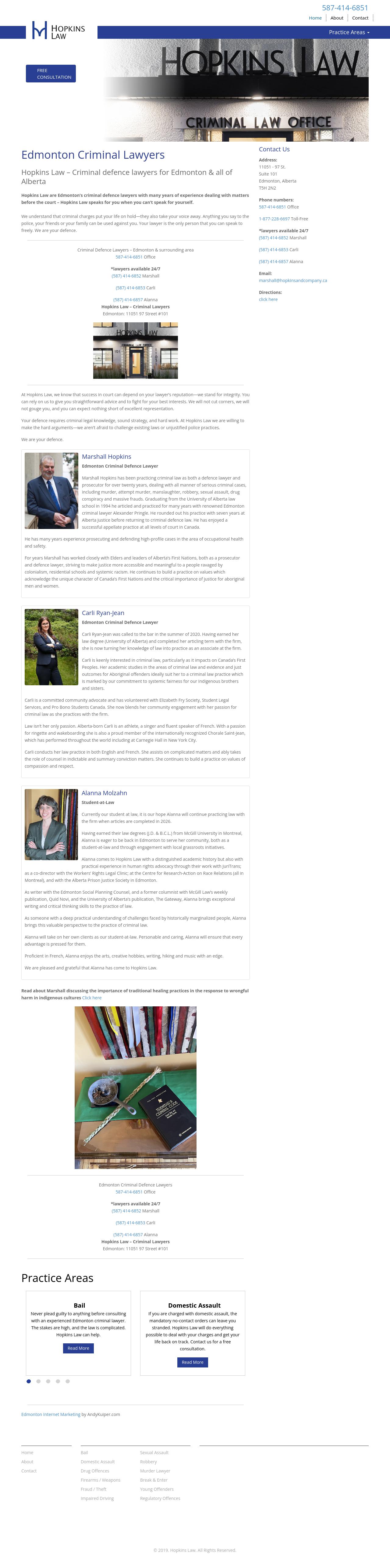 Hopkins Law - Edmonton AL Lawyers