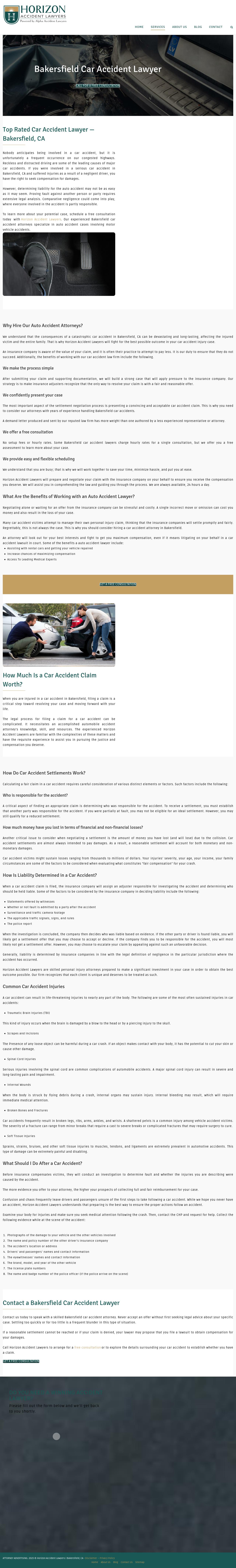 Horizon Accident Lawyers - Bakersfield CA Lawyers