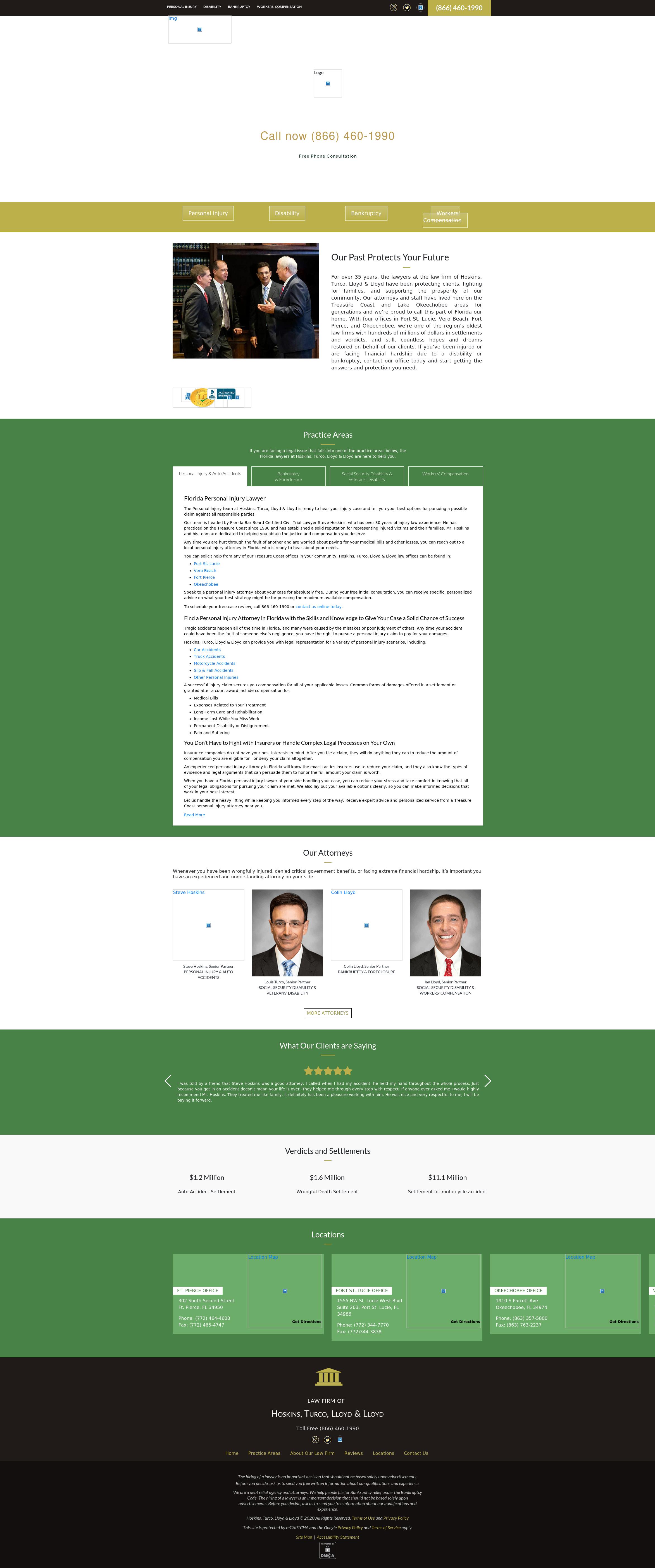 Hoskins Turco Lloyd & Lloyd - Fort Pierce FL Lawyers