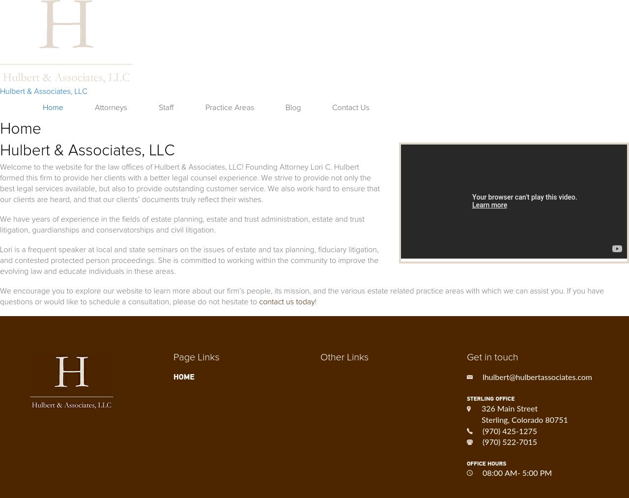 Hulbert & Associates, LLC - Denver CO Lawyers