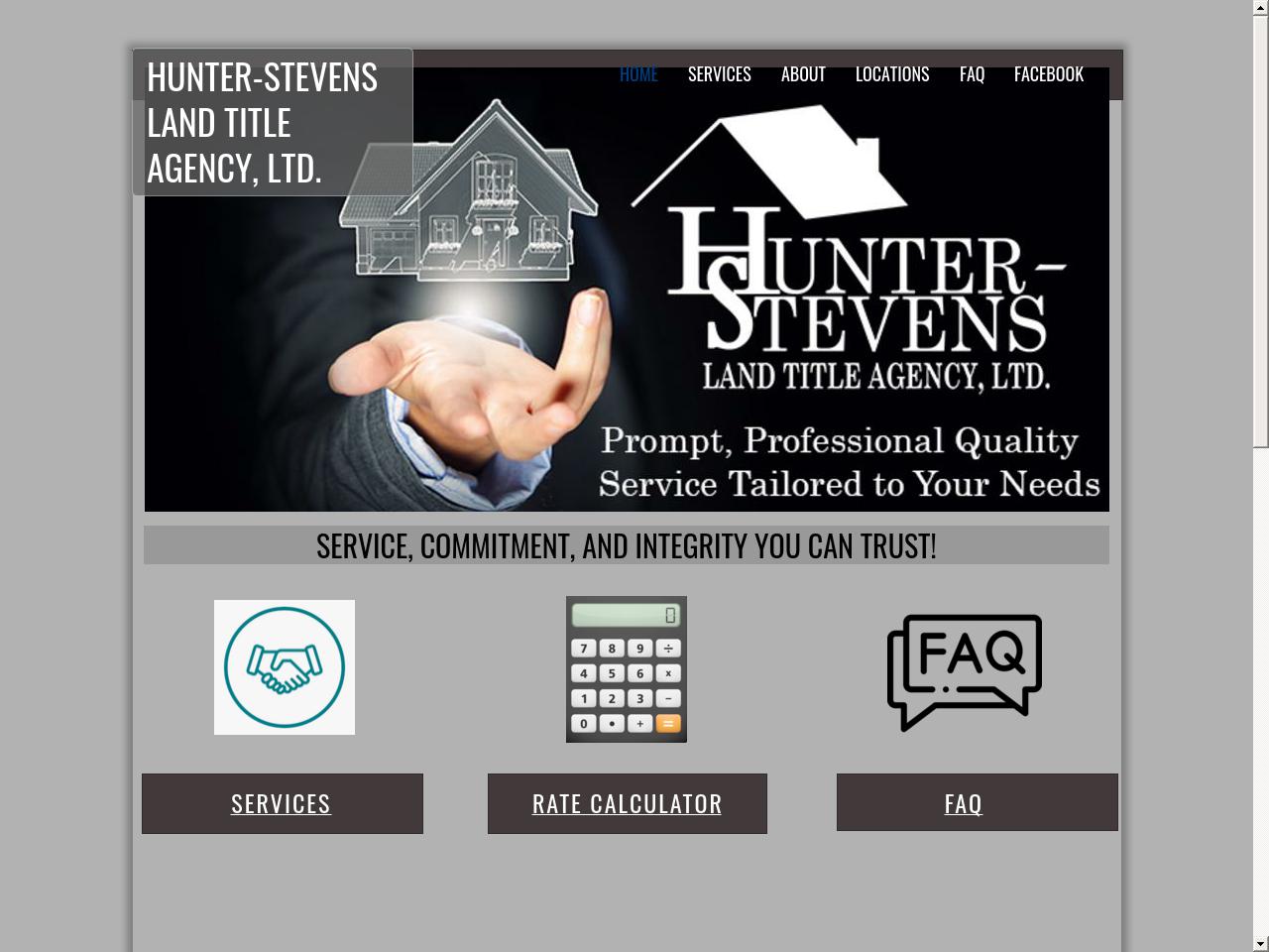 Hunter Stevens Land Title Agency - Canfield OH Lawyers
