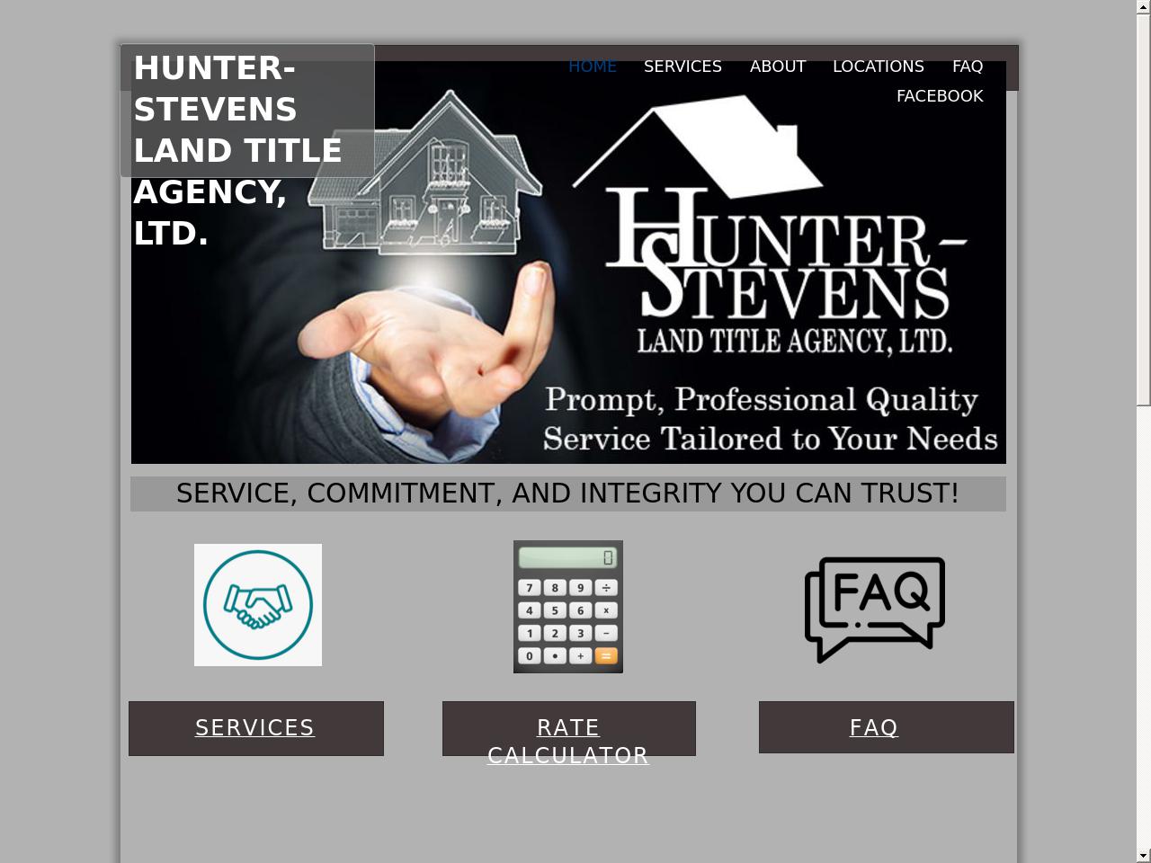 Hunter Stevens Land Title Agency - Canfield OH Lawyers