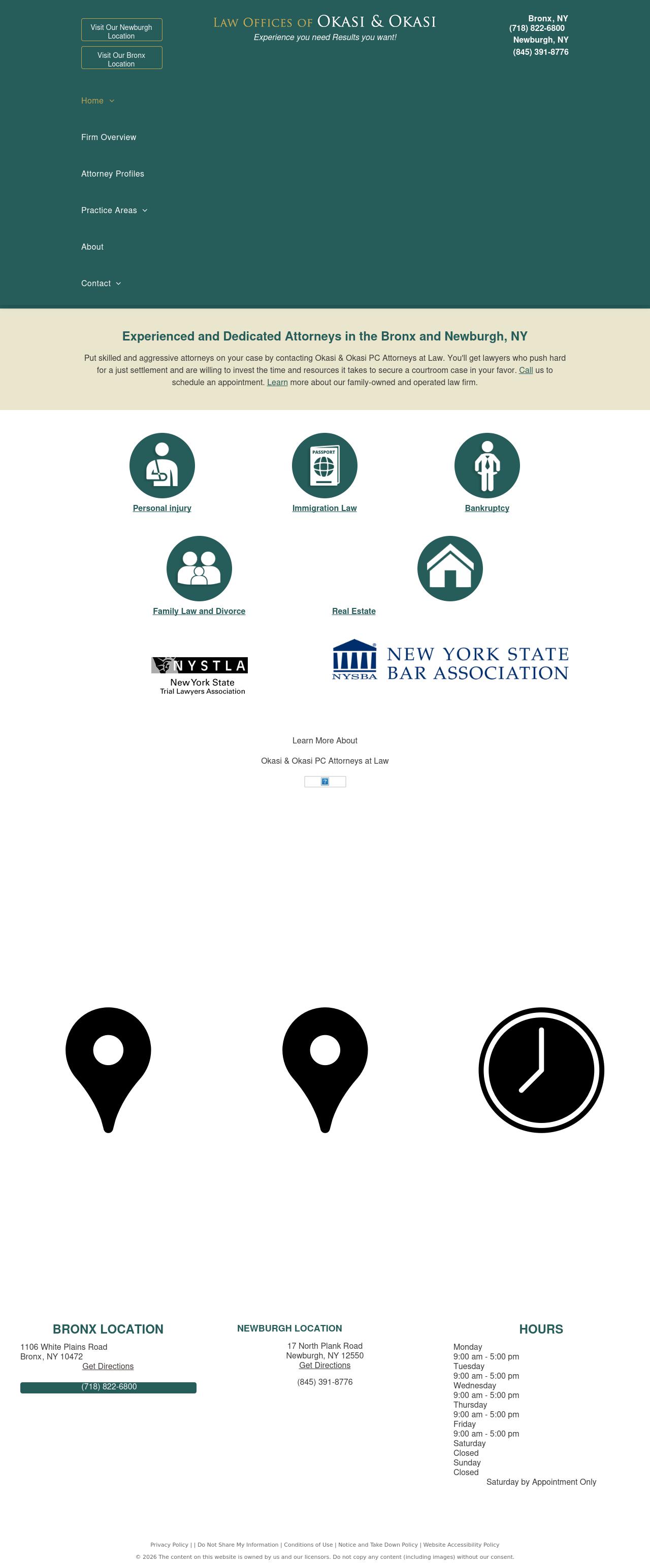 OKASI & OKASI, P.C. - Bronx NY Lawyers