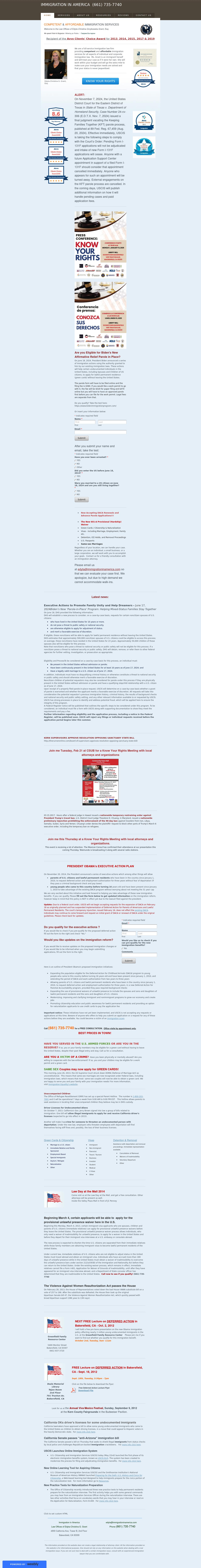 Immigration in America - Law Offices of Edyta-Christina Grzybowska Grant - Bakersfield CA Lawyers