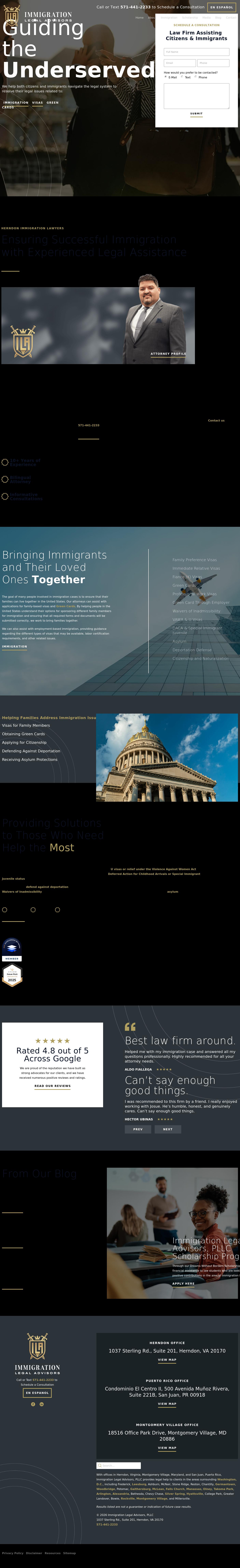 Immigration Legal Advisors, PLLC - Herndon VA Lawyers