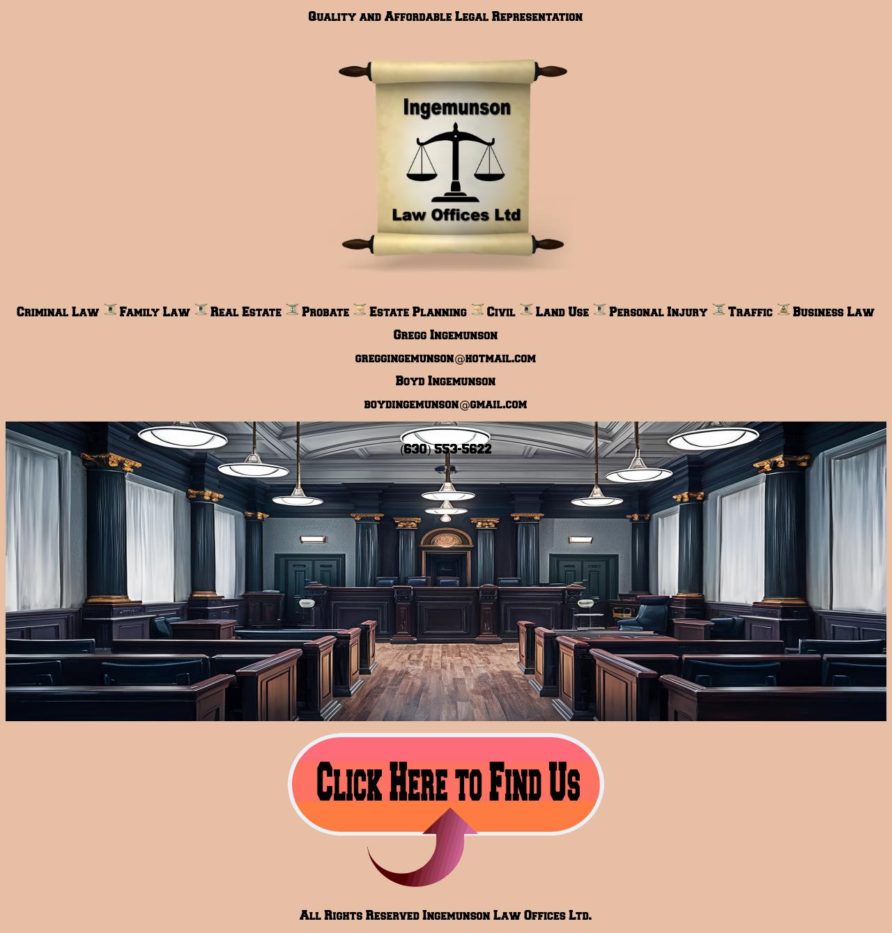 Ingemunson Law Offices Ltd - Yorkville IL Lawyers