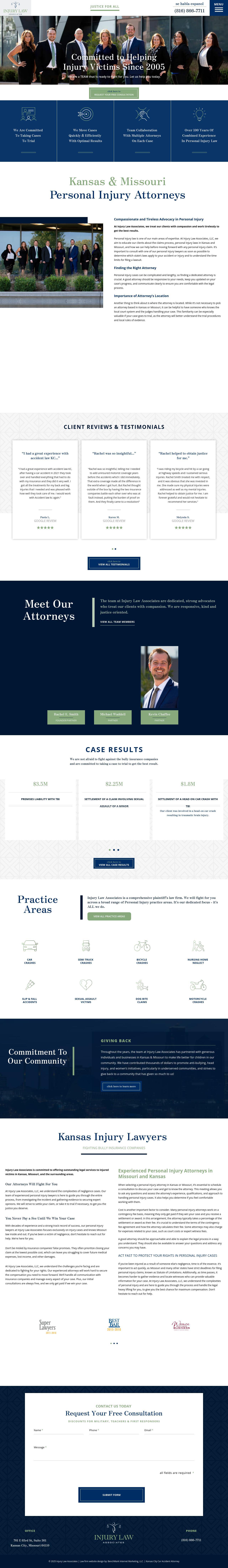 Injury Law Associates - Kansas City MO Lawyers