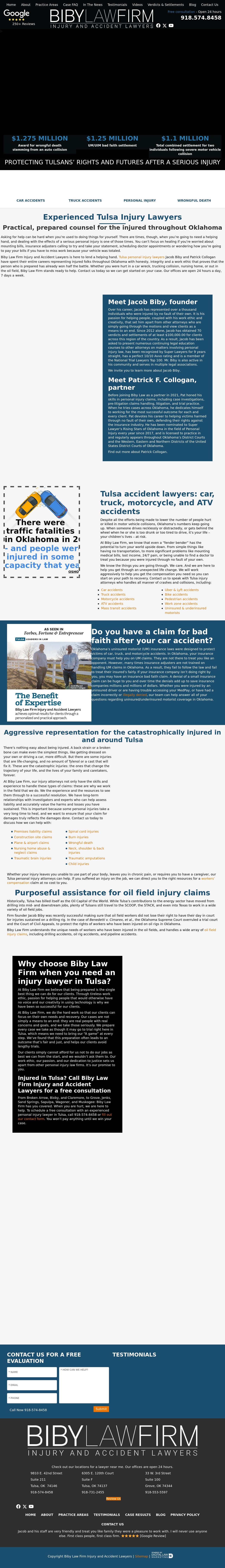 Biby Law Firm - Tulsa OK Lawyers