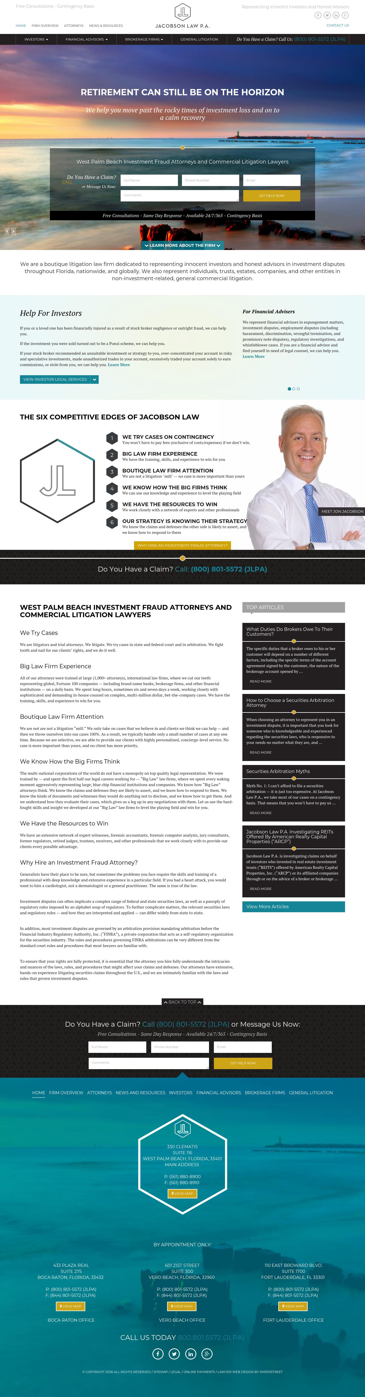 Jacobson Law P.A. - West Palm Beach  FL Lawyers