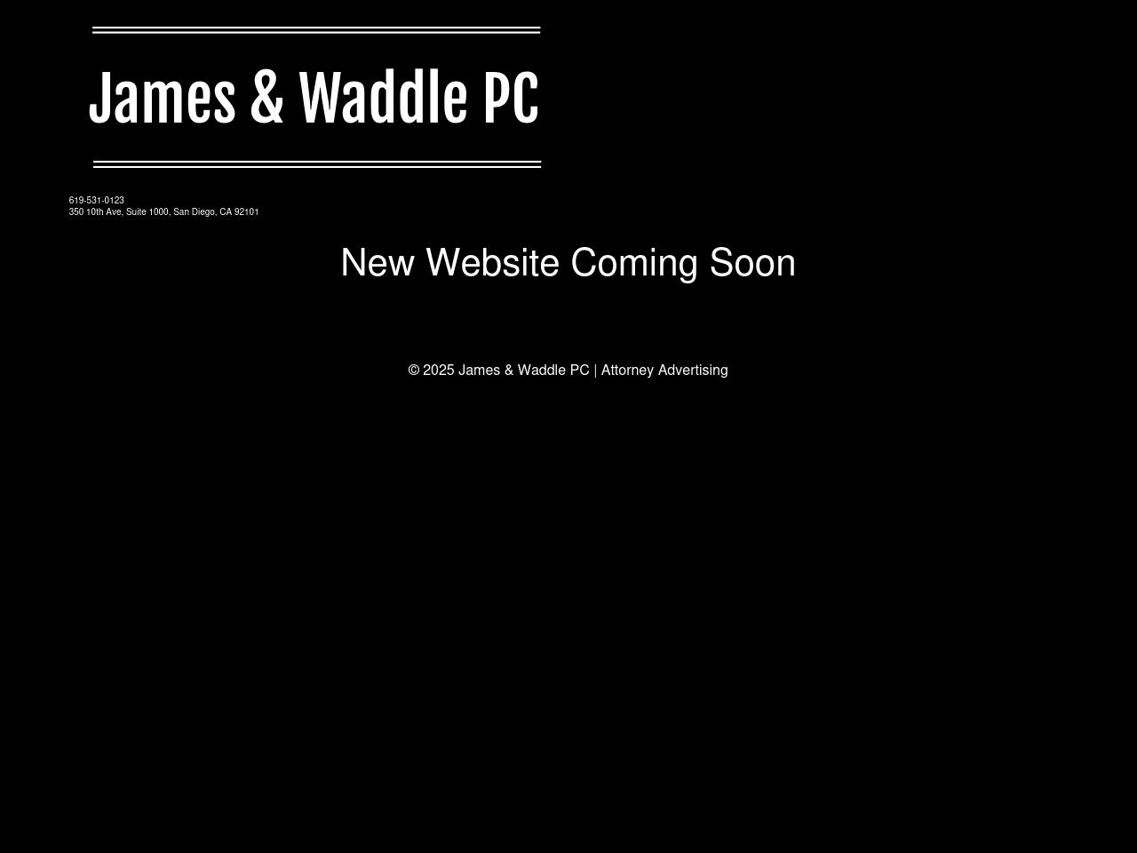 James & Waddle PC - San Diego CA Lawyers