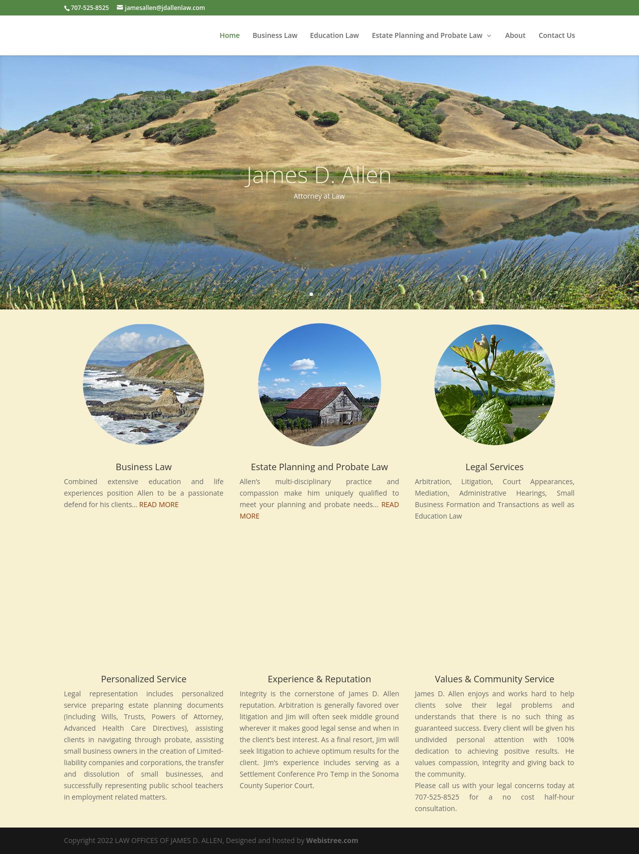 James D Allen Attorney At Law - Santa Rosa CA Lawyers