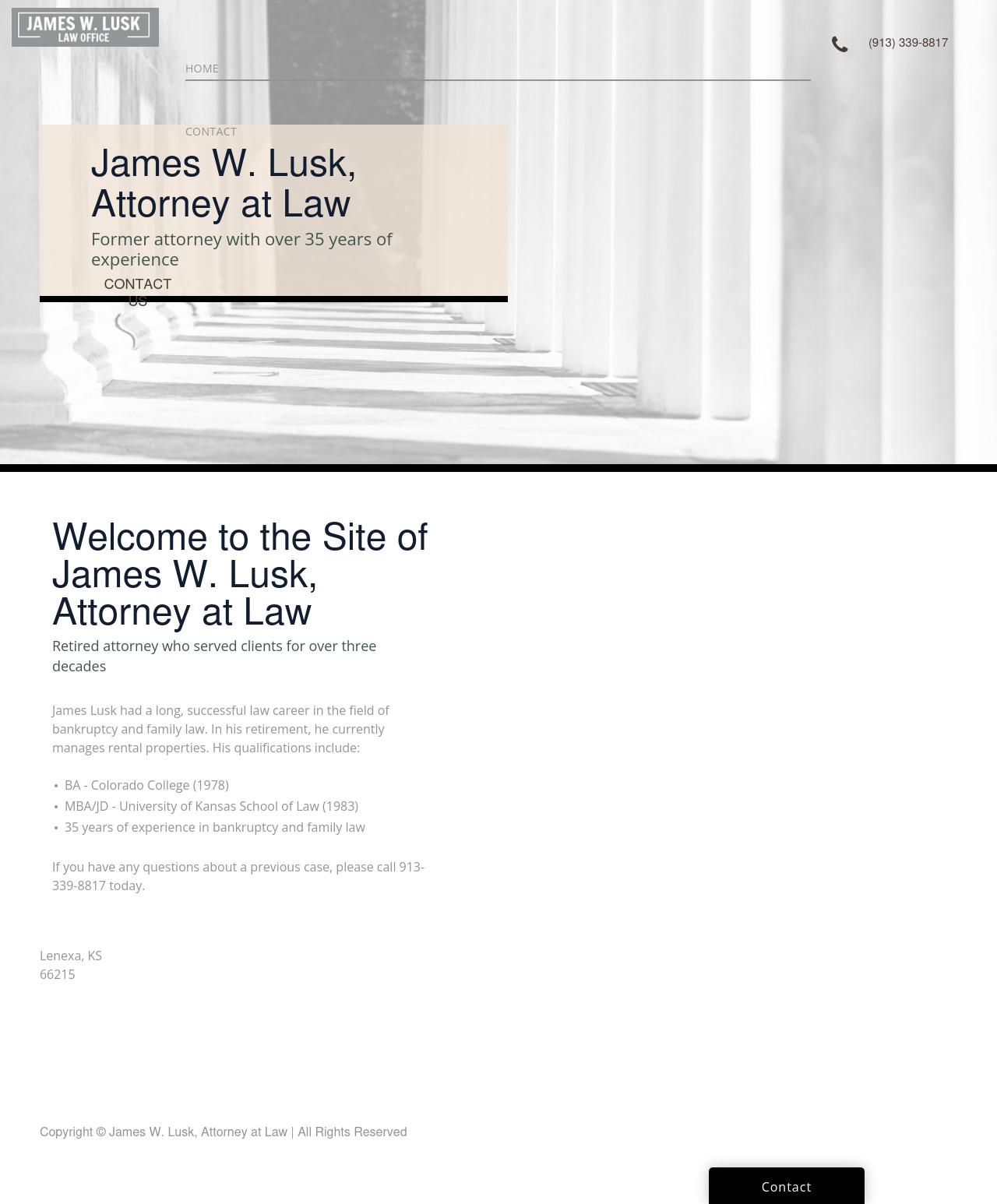 James W. Lusk Law Office - Lenexa KS Lawyers