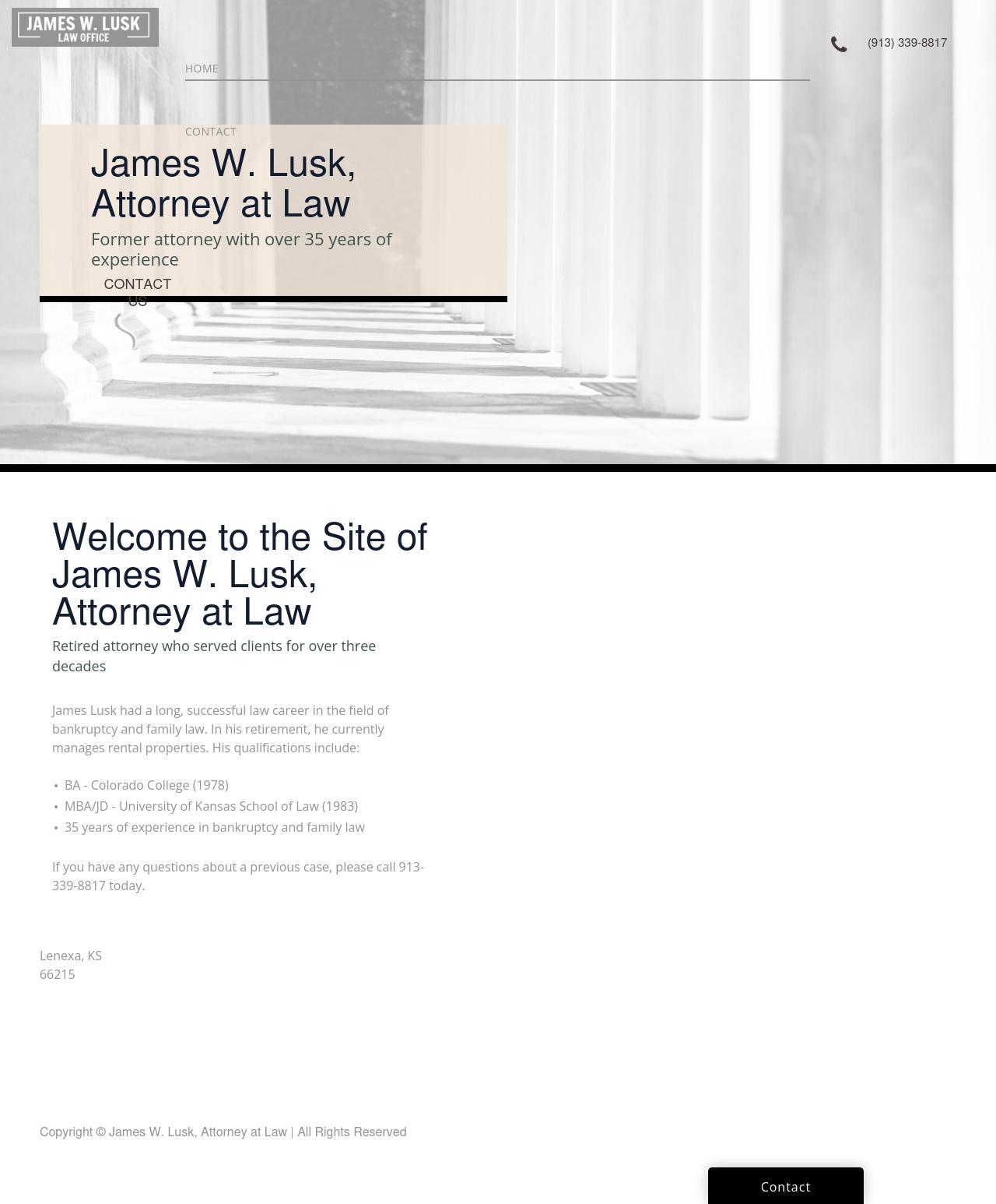 James W. Lusk Law Offices - Lenexa KS Lawyers