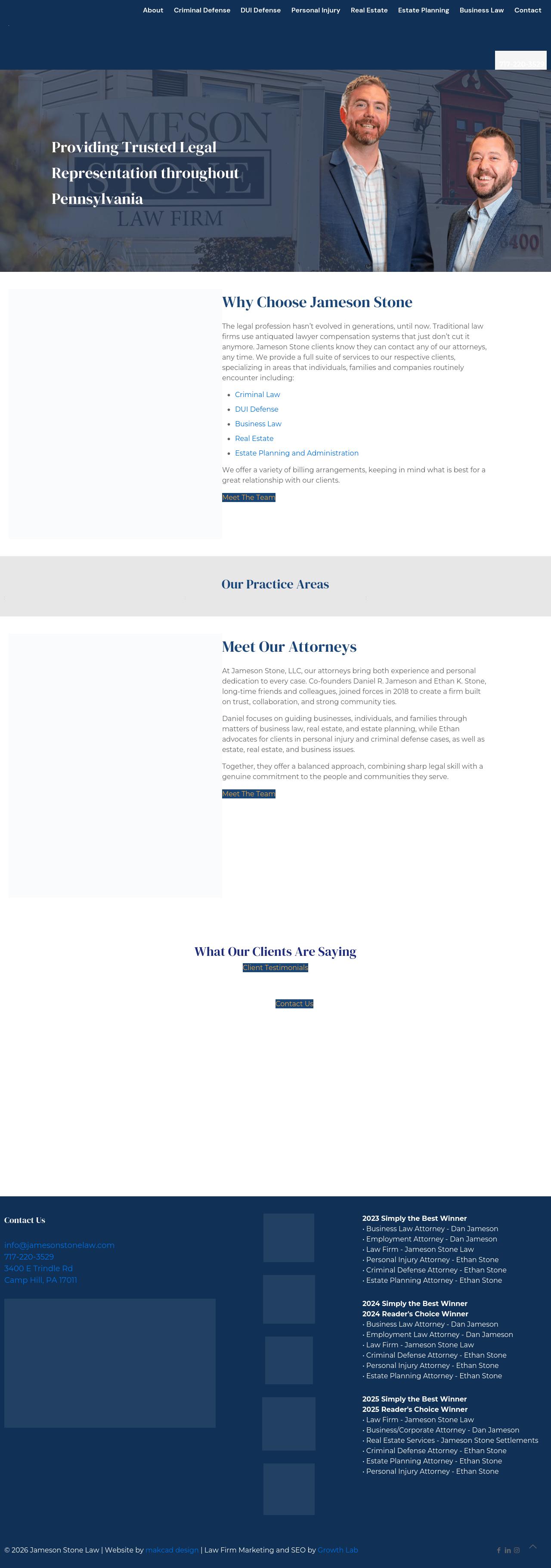 Jameson Stone Law - Camp Hill PA Lawyers