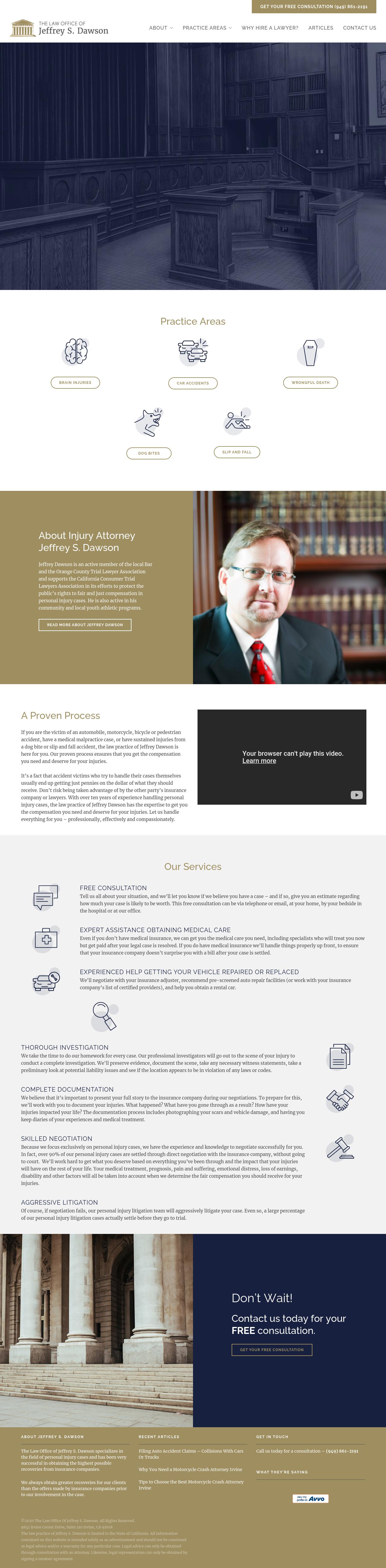 Jeffrey S. Dawson Attorney at Law - Irvine CA Lawyers