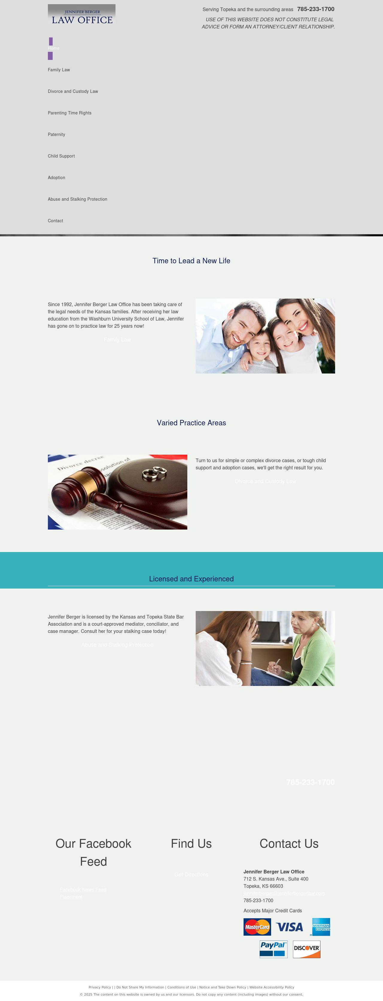 Jennifer Berger Law Office - Topeka KS Lawyers