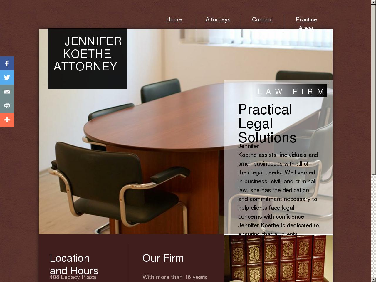 Jennifer Koethe - La Porte IN Lawyers