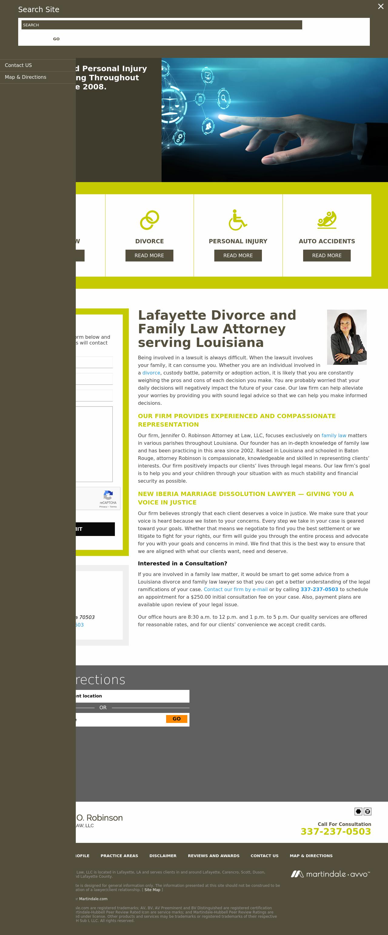 Jennifer O. Robinson Attorney at Law, LLC - Lafayette LA Lawyers