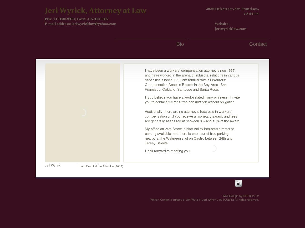 Jeri Wyrick Attorney at Law - San Francisco CA Lawyers