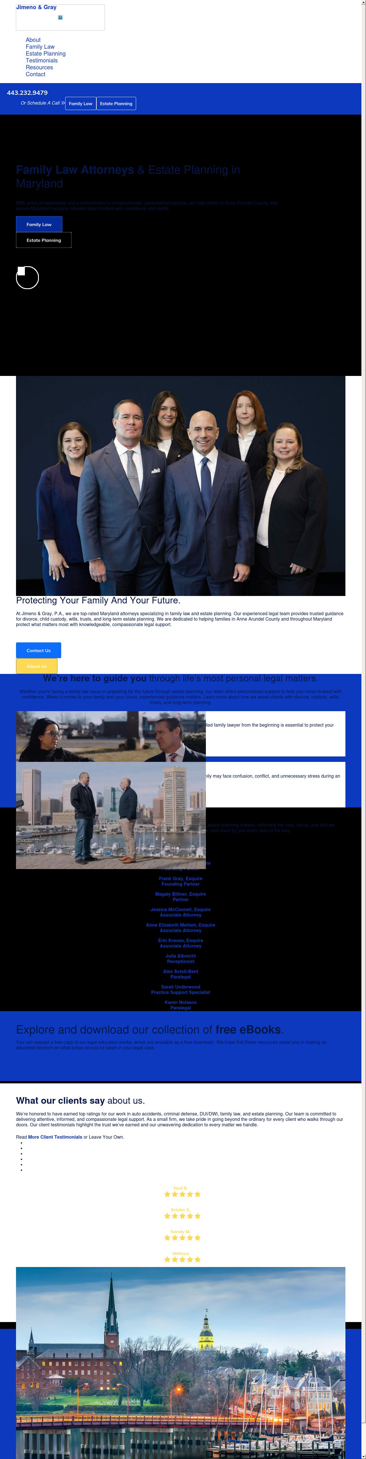 Jimeno & Gray, P.A. - Glen Burnie MD Lawyers