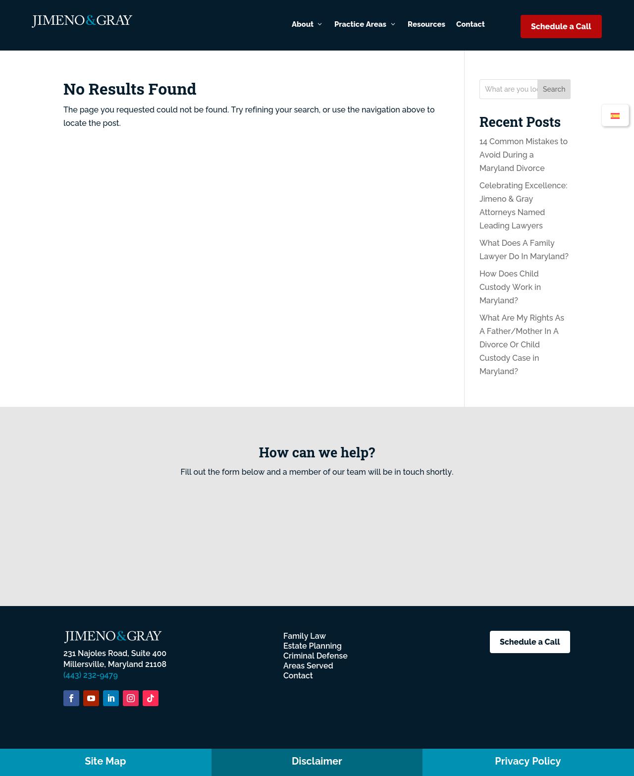 Jimeno & Gray, P.A. - Annapolis MD Lawyers