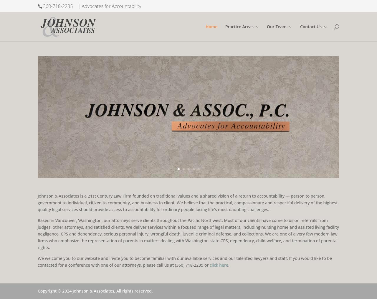 Johnson & Associates Law Offices, P.C. - Vancouver WA Lawyers