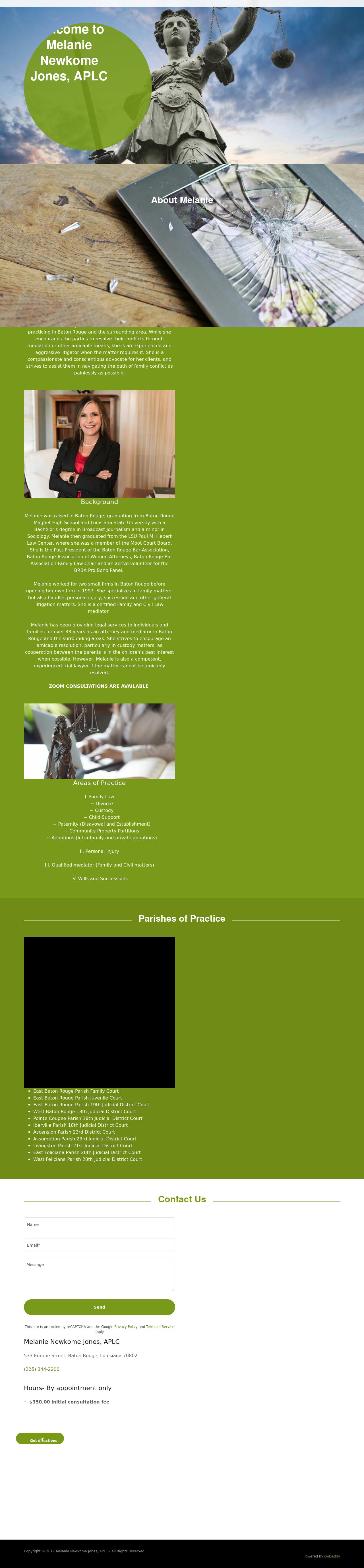 Jones, Melanie Newkome - Baton Rouge LA Lawyers