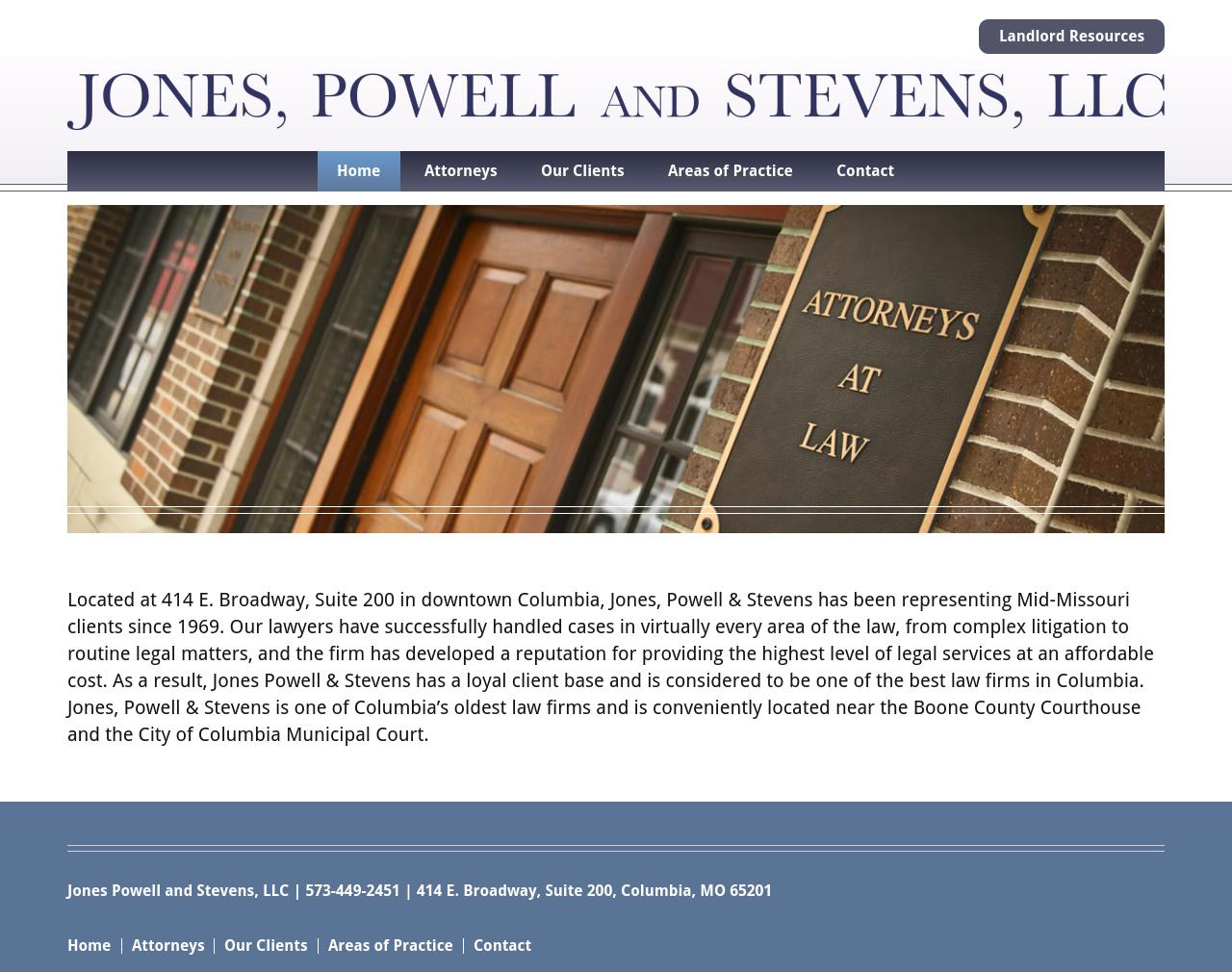 Jones Schneider & Stevens LLC - Columbia MO Lawyers
