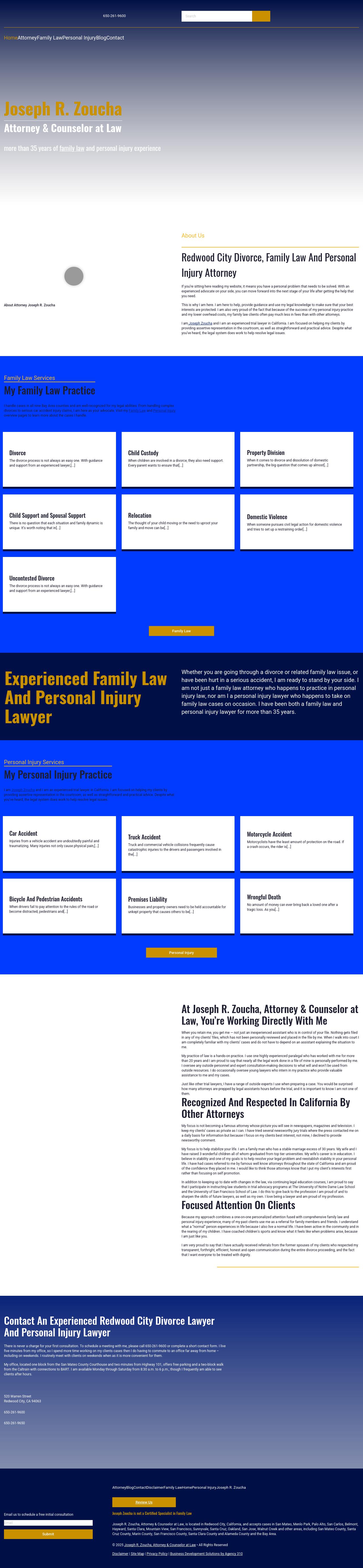 Joseph R. Zoucha, Attorney & Counselor at Law - Walnut Creek CA Lawyers