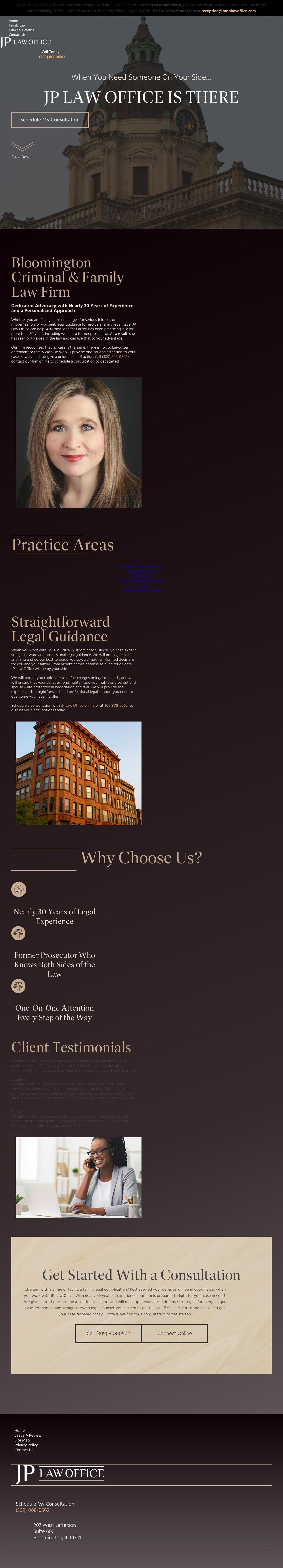 JP Law Office (Jennifer Patton) - Bloomington IL Lawyers