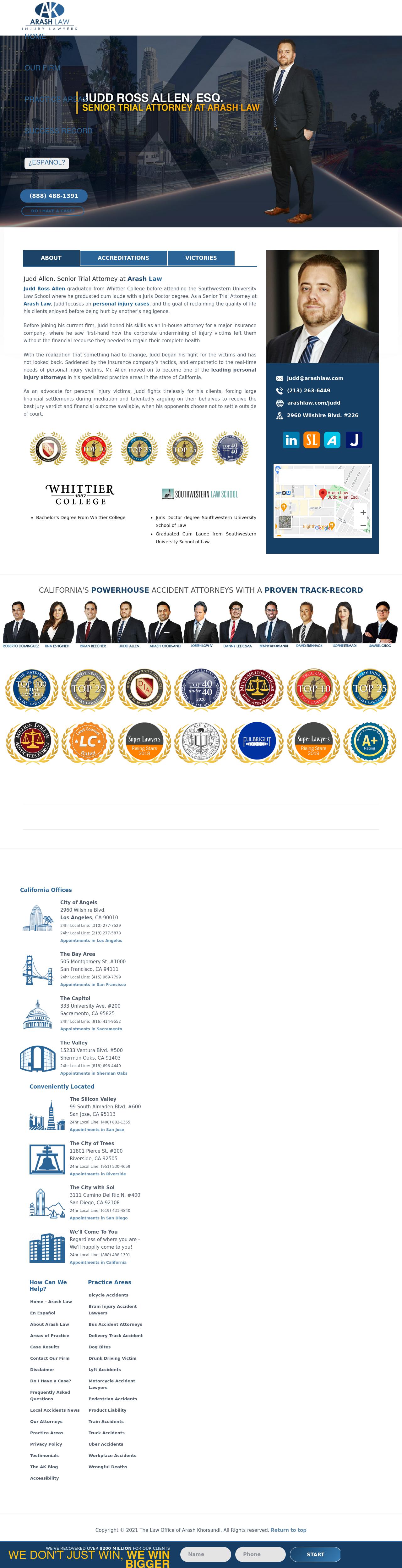 Arash Law - Los Angeles CA Lawyers