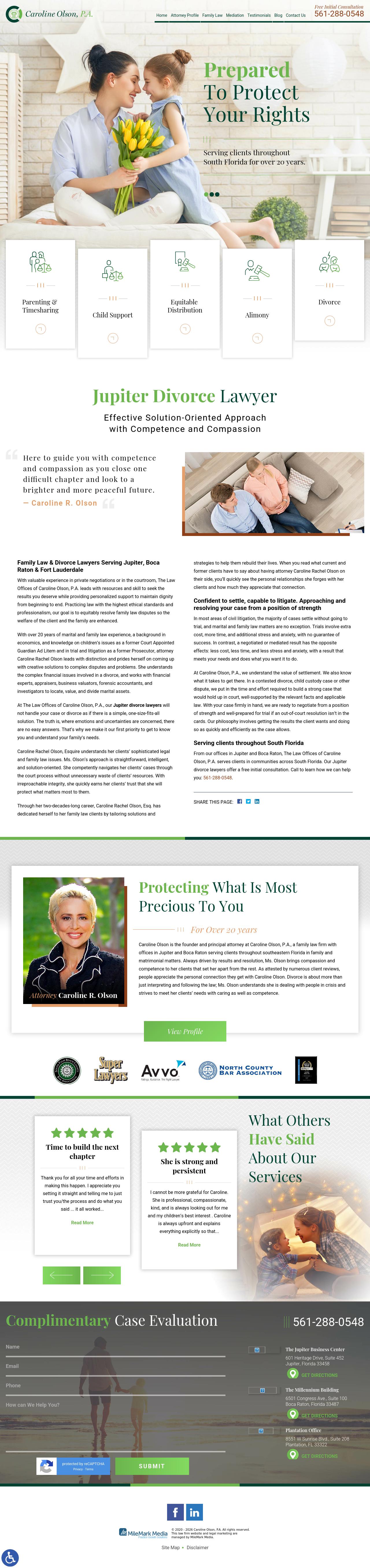 Caroline Olson, P.A.  - Jupiter FL Lawyers