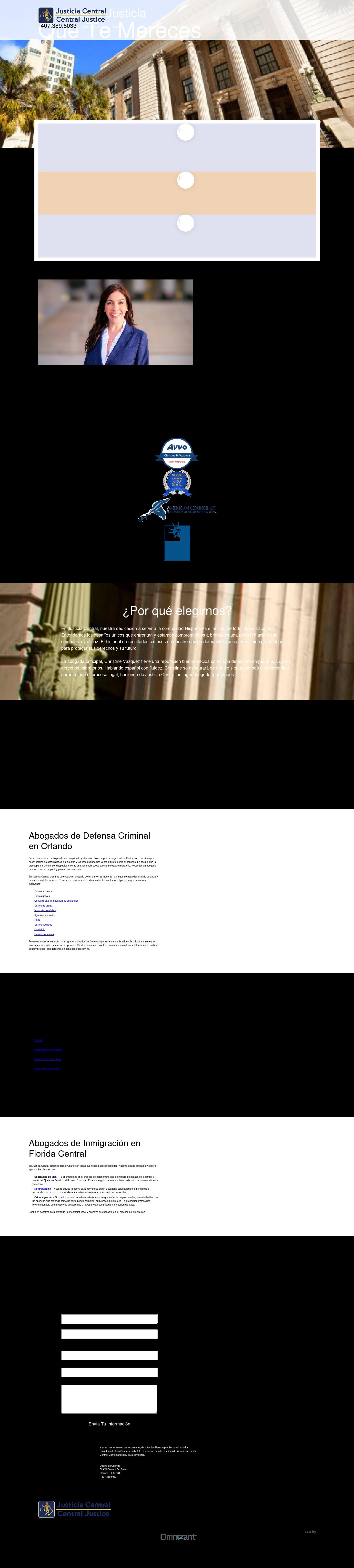 Justicia Central - Orlando FL Lawyers