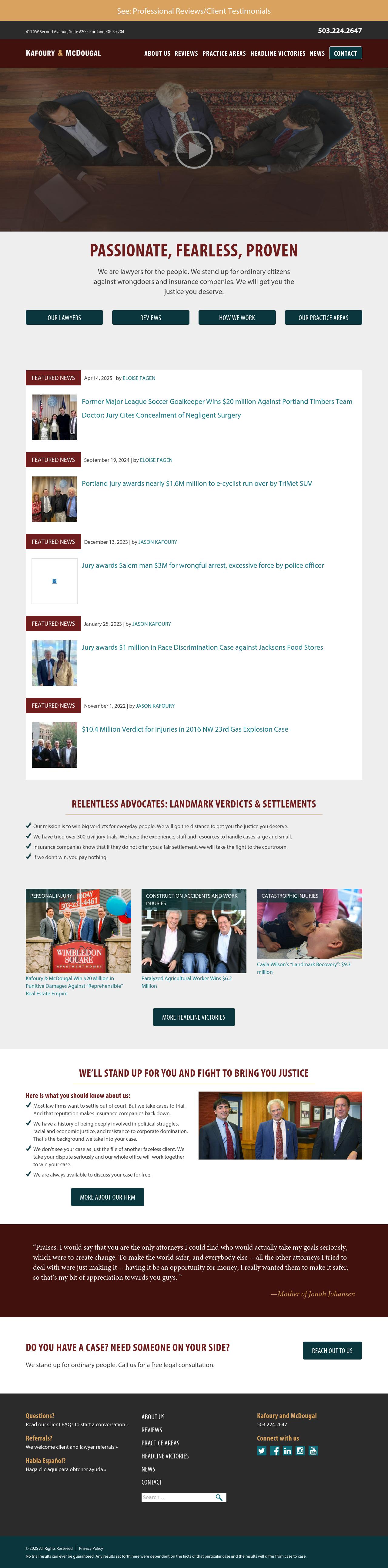 Kafoury & McDougal - Portland OR Lawyers