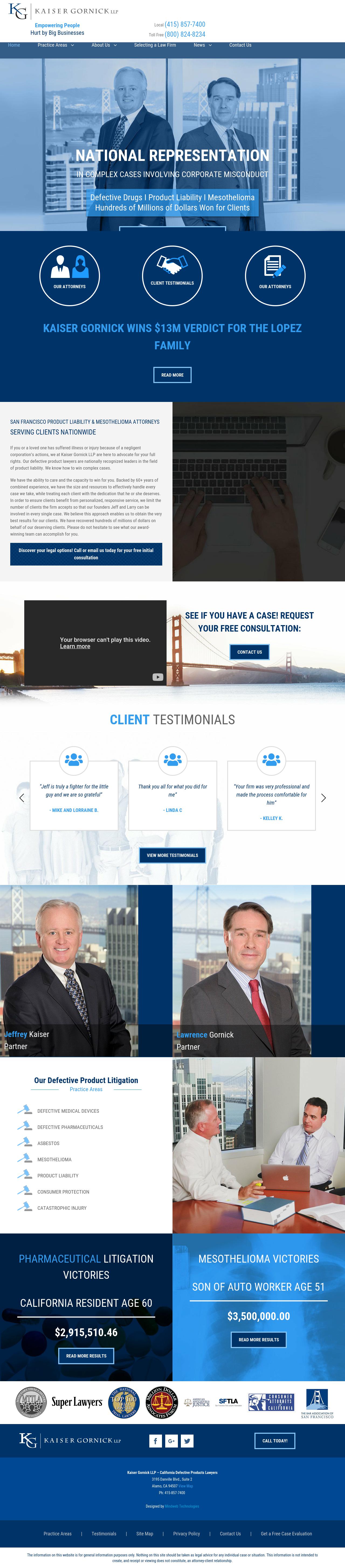 Kaiser Gornick LLP - San Francisco CA Lawyers