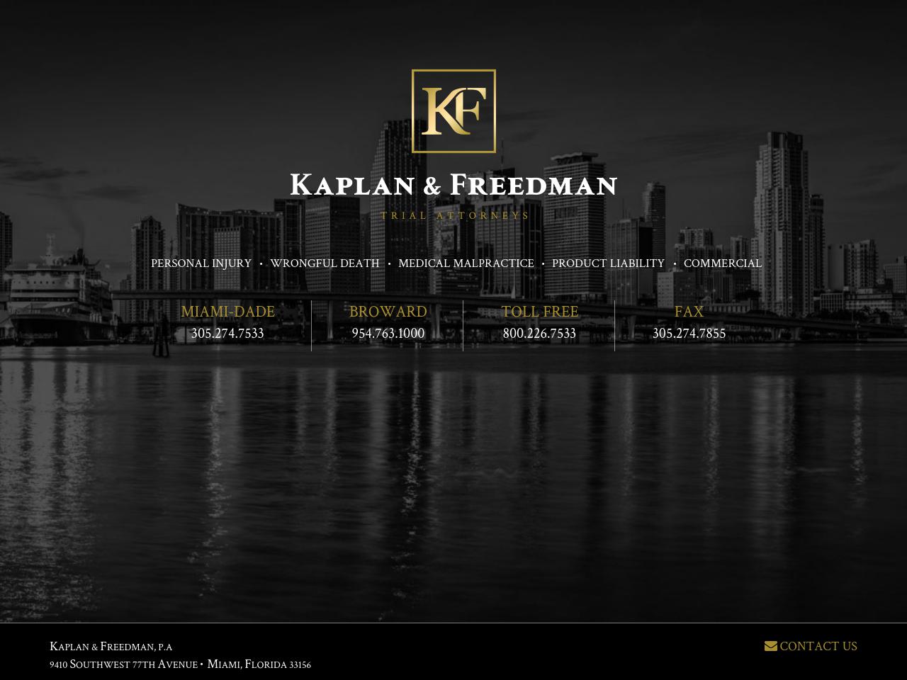 Kaplan & Freedman - Miami FL Lawyers