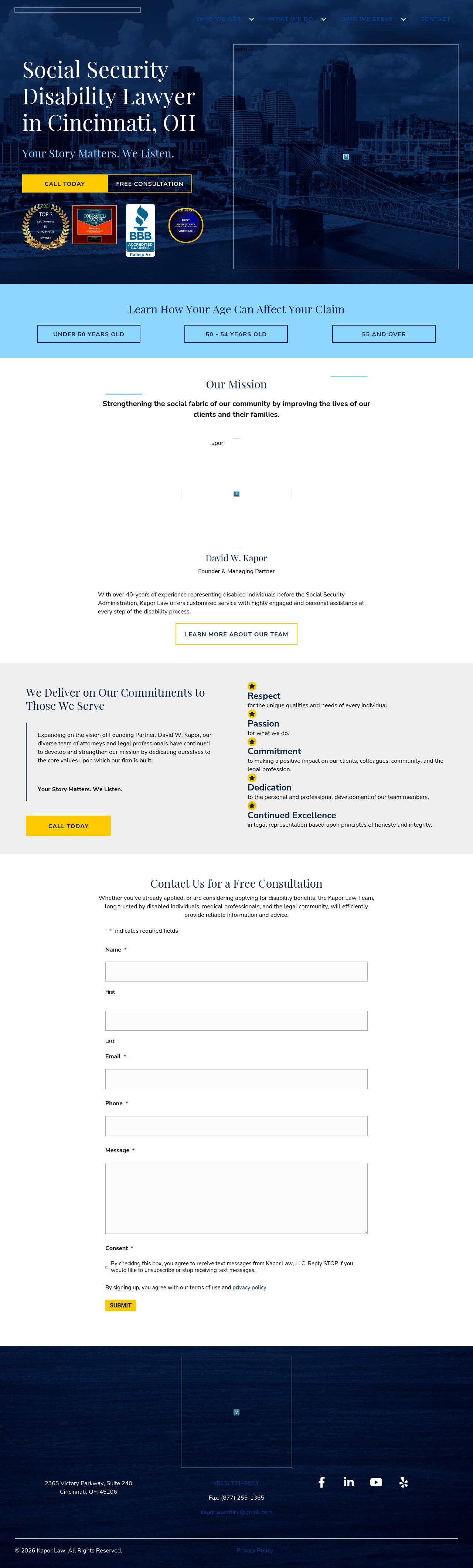 Kapor Davis Law - Cincinnati OH Lawyers