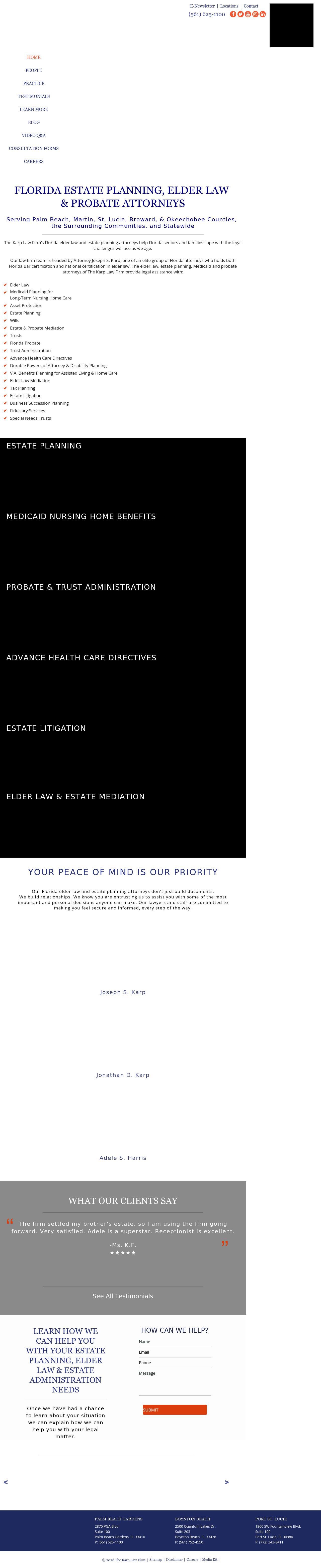 Karp Law Firm The - Palm Beach Gardens FL Lawyers
