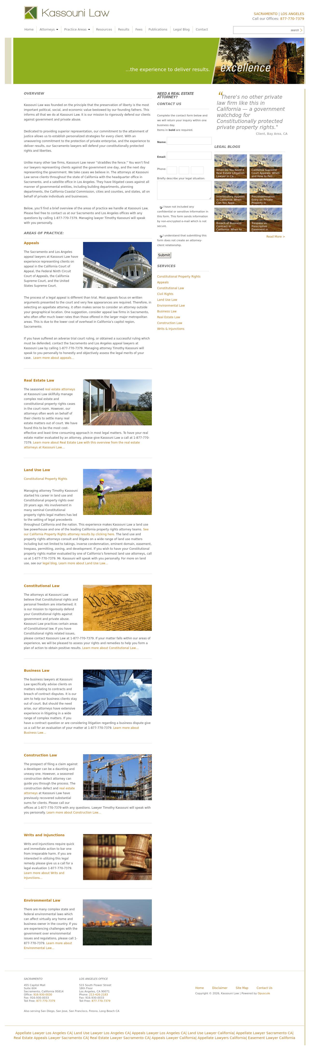 Kassouni Law - Sacramento CA Lawyers