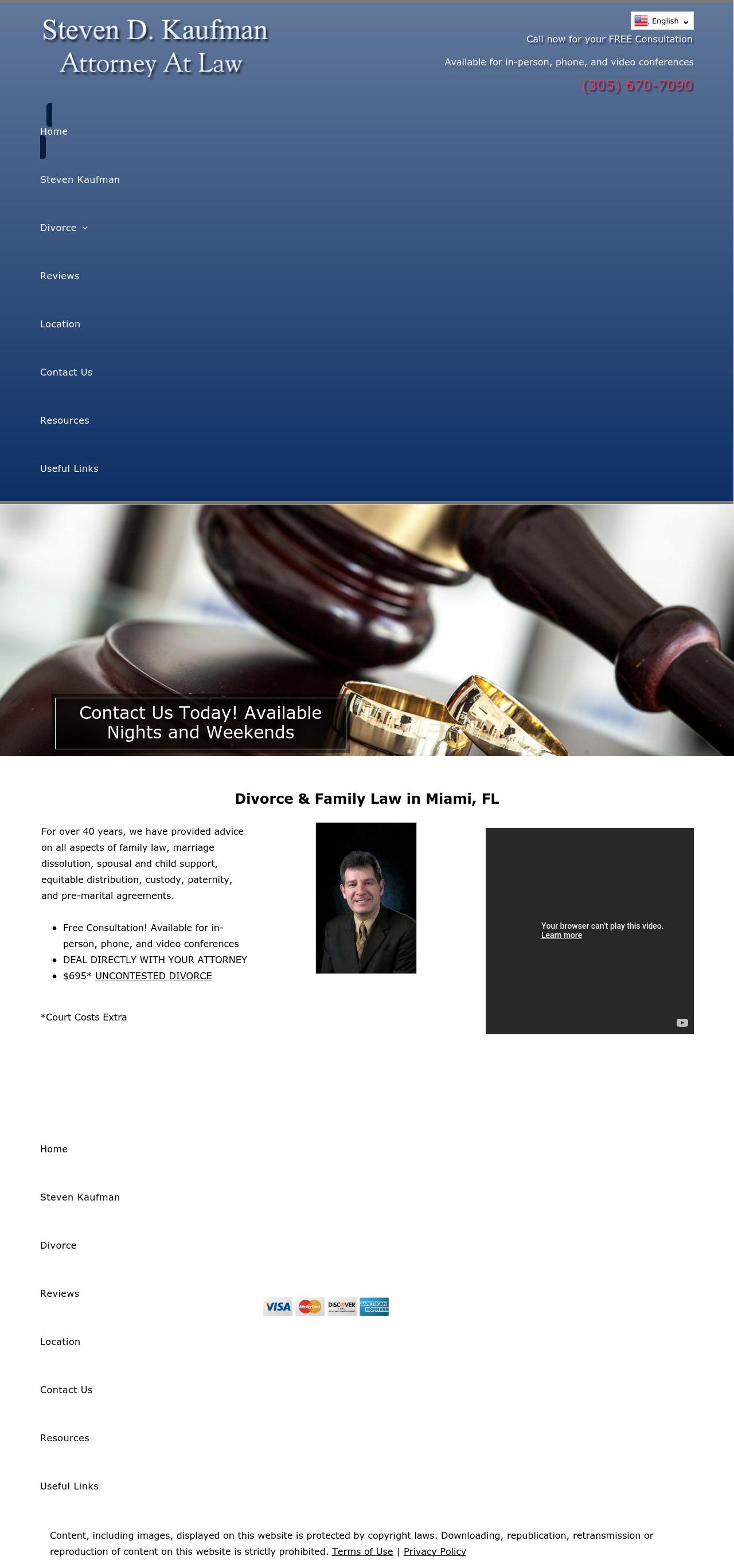 Kaufman, Steven D - Miami FL Lawyers