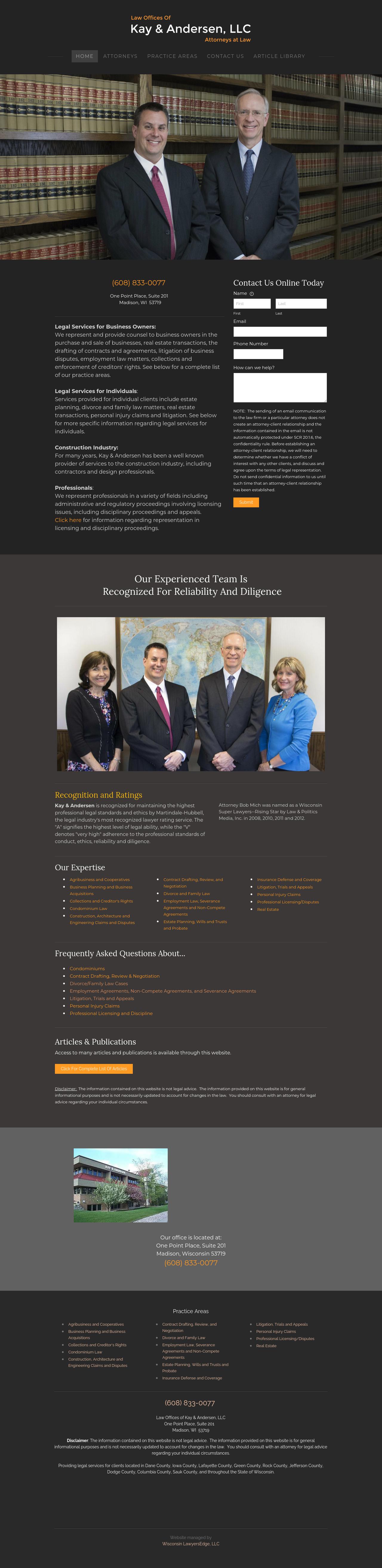 Kay & Andersen, LLC - Madison WI Lawyers