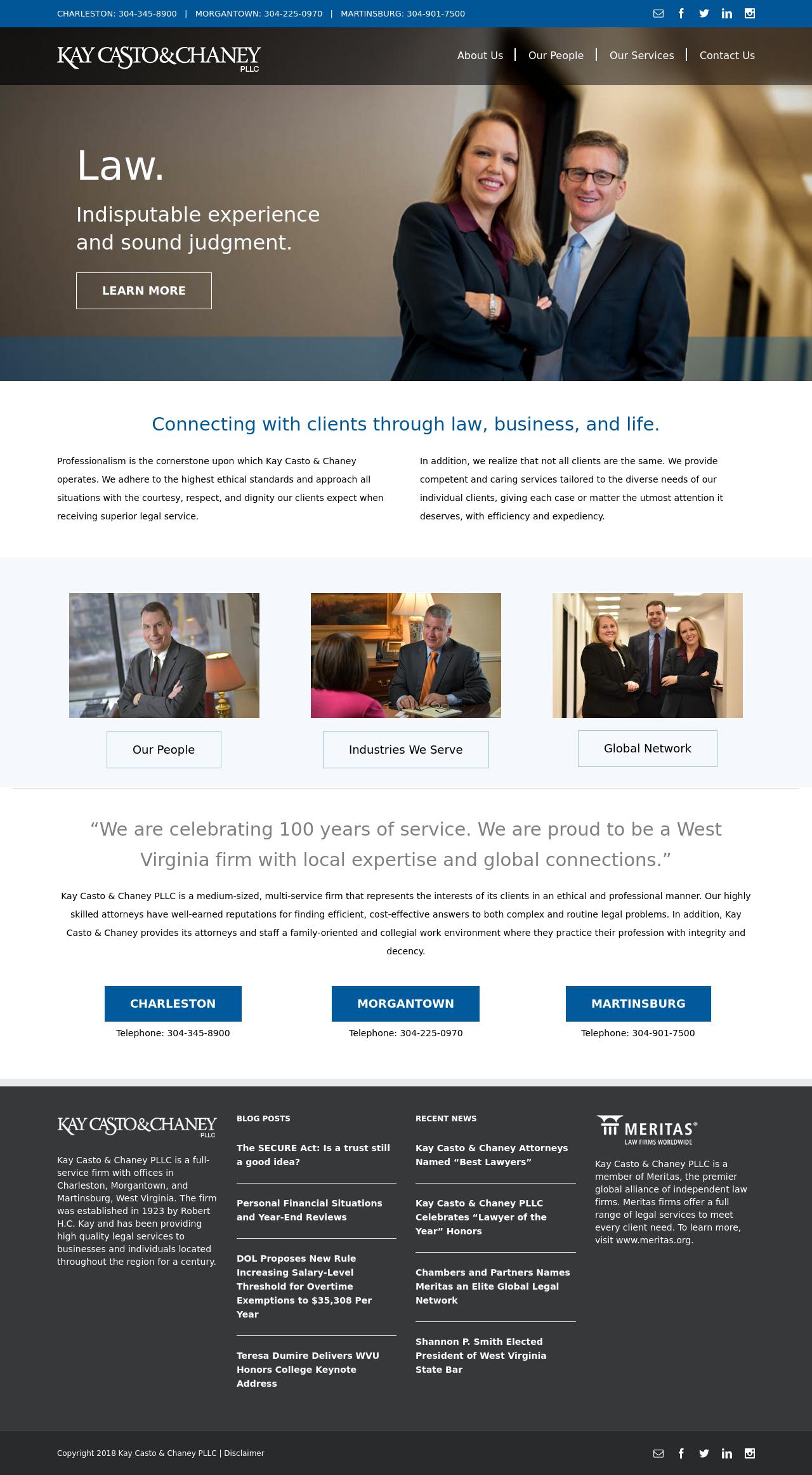 Kay Casto & Chaney PLLC Attorneys at Law - Charleston WV Lawyers