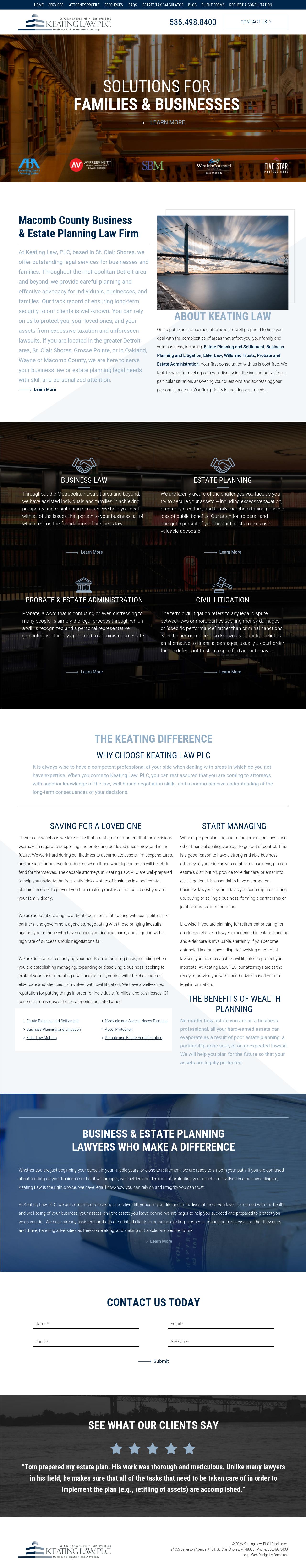 Keating Law, PLC - St. Clair Shores MI Lawyers