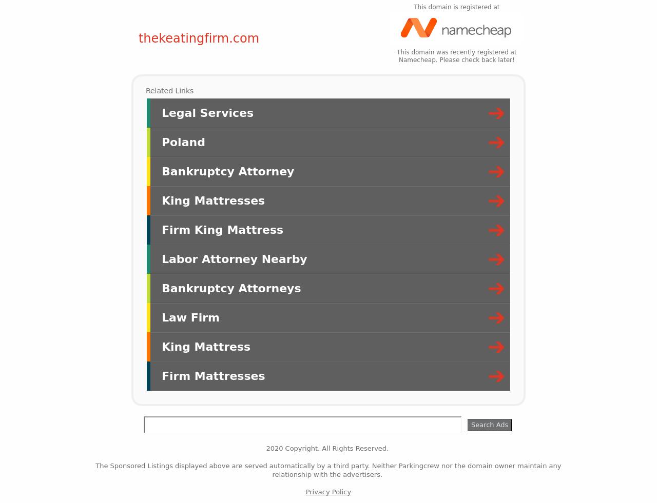 Keating Rick D Patrick - Lafayette LA Lawyers
