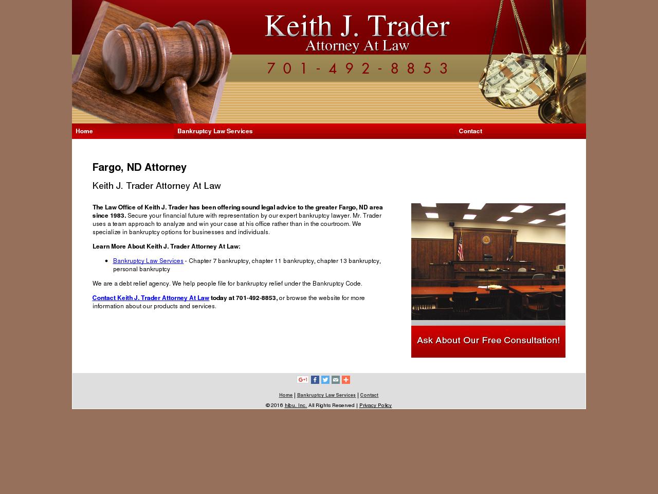 Keith Trader Law Office - Fargo ND Lawyers