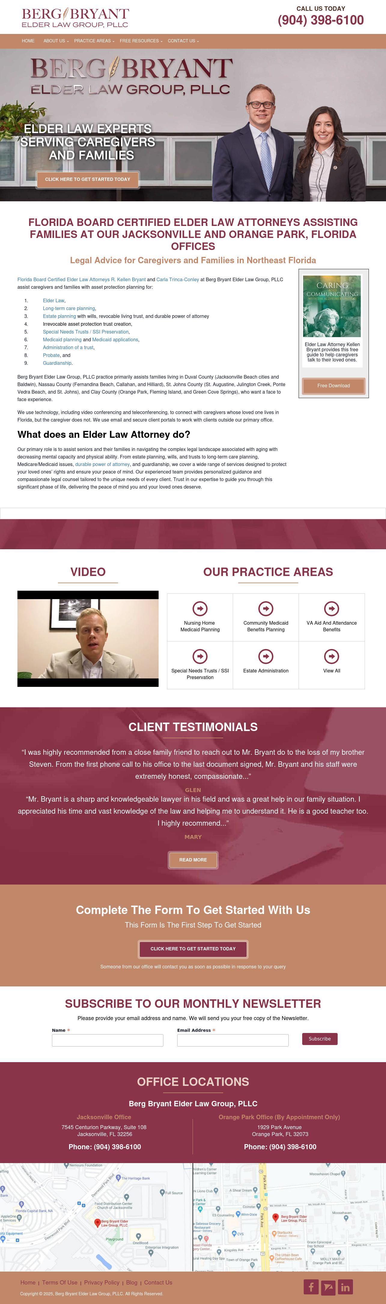 Berg Bryant Elder Law Group, PLLC - Jacksonville FL Lawyers